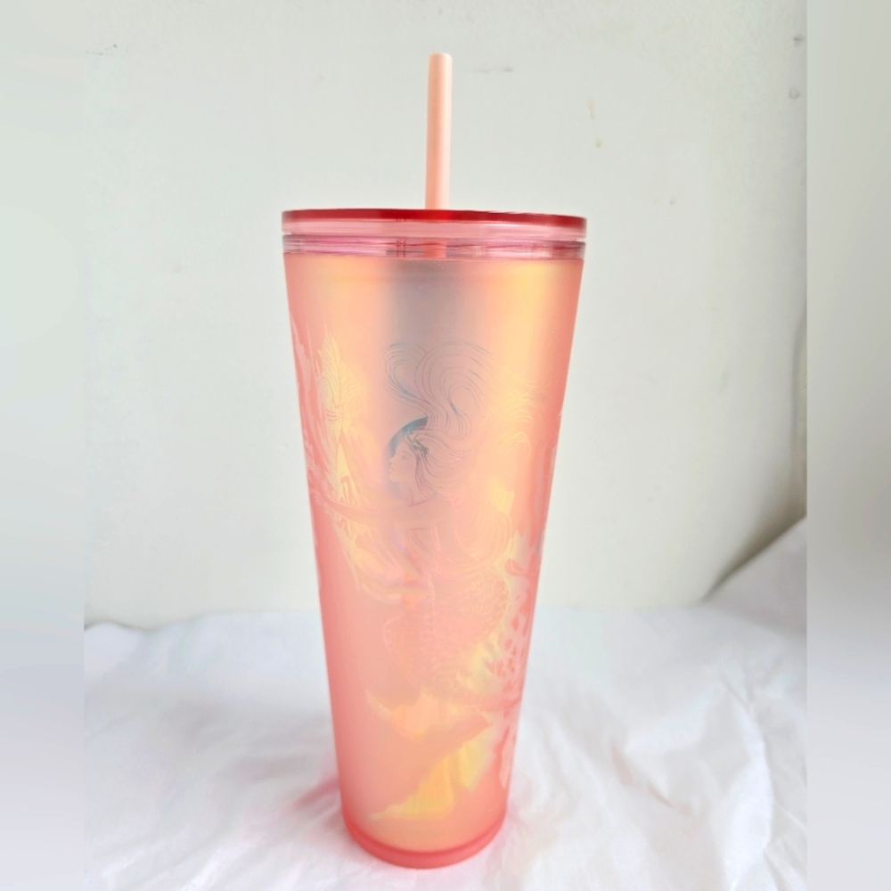 Starbucks Peach Pink Siren Venti Tumbler